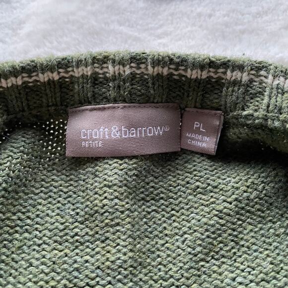 🔥Croft & Barrow Snowflakes Winter Core Holiday Christmas Ugly Knitted Sweater - Picture 10 of 14